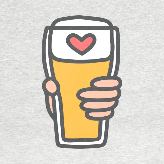 Beer Lover <3 by Ashleigh Green Studios